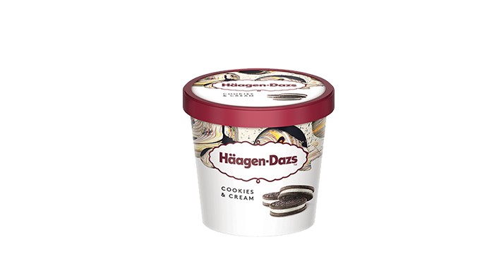 Haagen Dazs Chocolate & cream